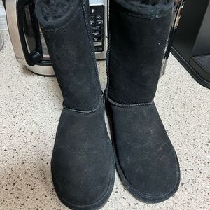 BearPaw Black Women's Boots